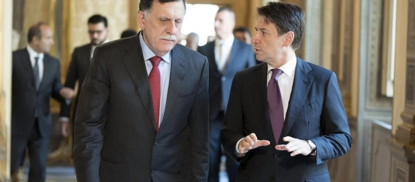 Με τιμές ο Σάρατζ στην Ιταλία - Τουρκικά ΜΜΕ: «Ομολογία Ελλάδας για Χάφταρ -Μετρημένες οι μέρες του»